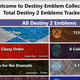 Destinyemblemcollector.com is one of the sites that tracks new emblems added to the game using Destiny 2's API.